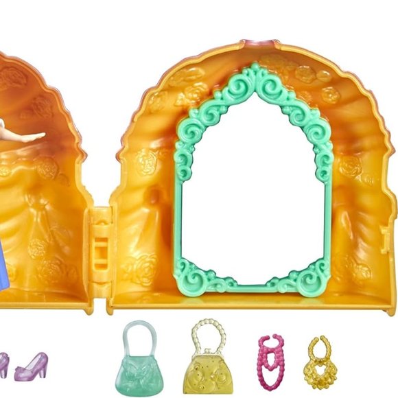 Fashion Surprise Princess 10 pcs ages 4+ Belle great as a cake toper - Picture 13 of 13